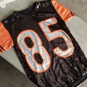 Cincinnati Bengals Jersey Shirt Dress